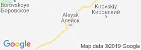 Aleysk map